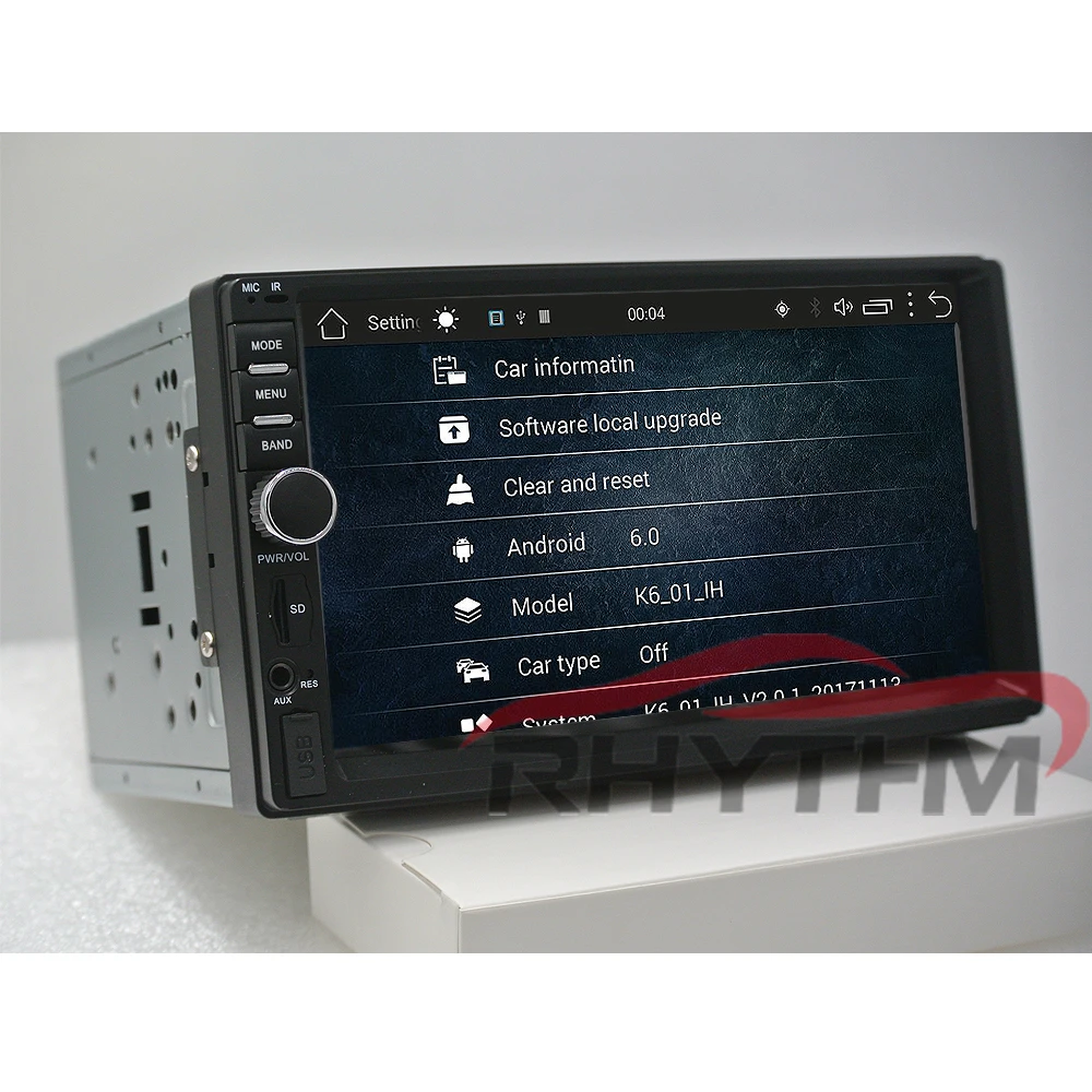 2din android автомобильный Радио Авто bluetooth двойной din мультимедиа универсальный gps wifi FM AM 1024*600 dab для Nissan Toyota Volkswage SW