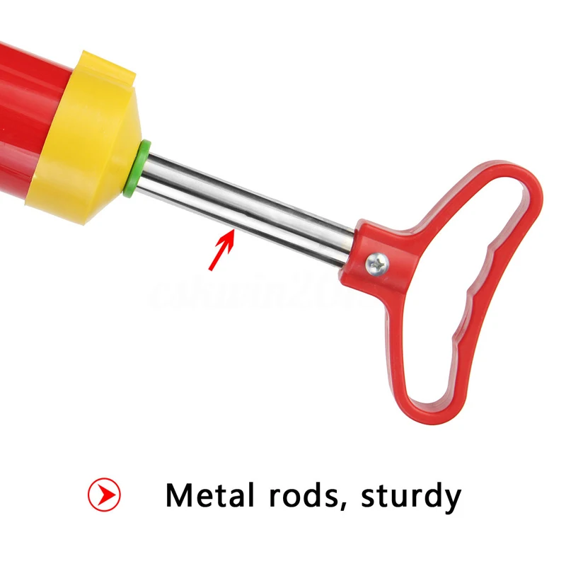 New Powerful Bathroom Blocked Toilet Sink Multi Drain Buster Plunger W/2 Suckers