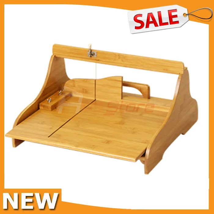 

Large Bamboo Soap Cutter Adjustable Handmade Loaf Soaps Making Tools