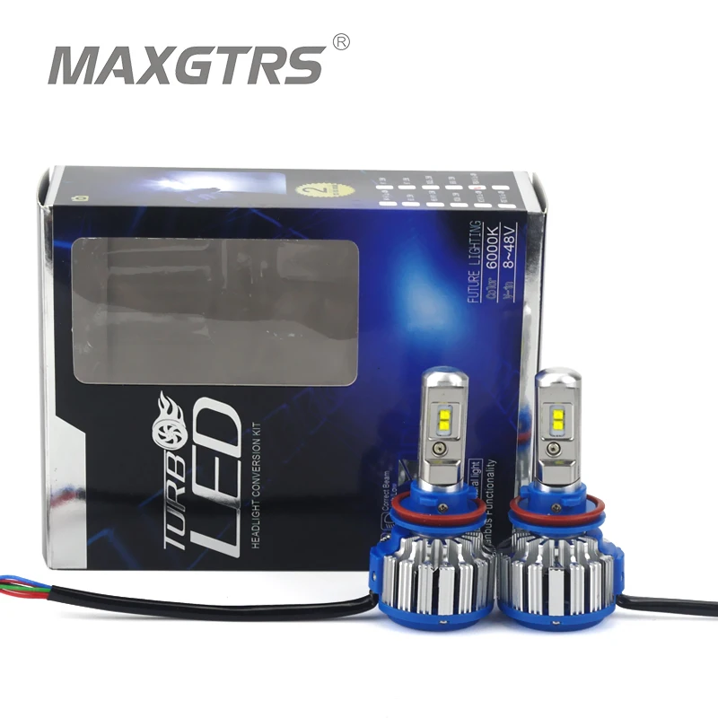 

2x H8/H11 Car Led Headlight Conversion Kit Light EMC Canbus No error 70W White 6000K Auto DRL Front Fog Light Repalcement Bulb