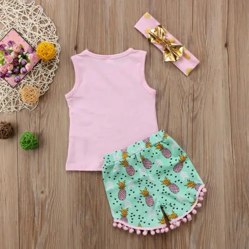 3 шт./комплект детские футболки и шорты для девочек|girls set|pink outfitsset kids |