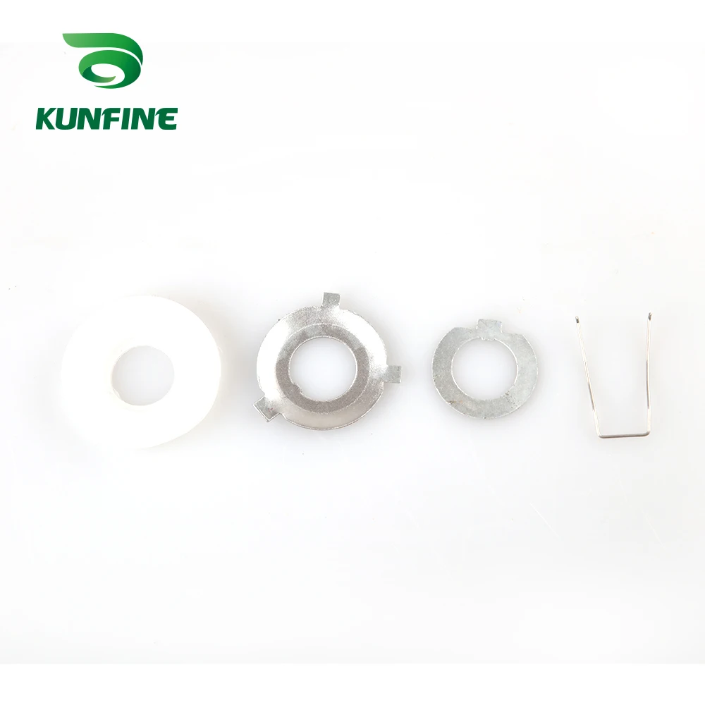 KUNFINE 2 шт./лот 2,5 дюймов би-ксенон HID проектор Объектив для автомобиля Высокий/Низкий Луч для автомобильных фар галогенная или ксеноновая лампа