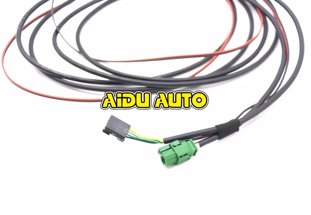  AIDUATO para VW Golf 7 MK7 CarPlay MDI USB AMI instalar enchufe interruptor botón arnés 5G0 035 222