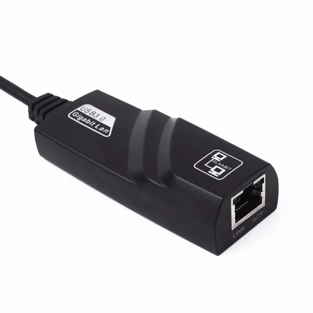 Cewaal USB 3,0 до 10/100/1000 Мбит/с гигабитный RJ45 Порты и разъёмы Ethernet высокоскоростной адаптер для ПК