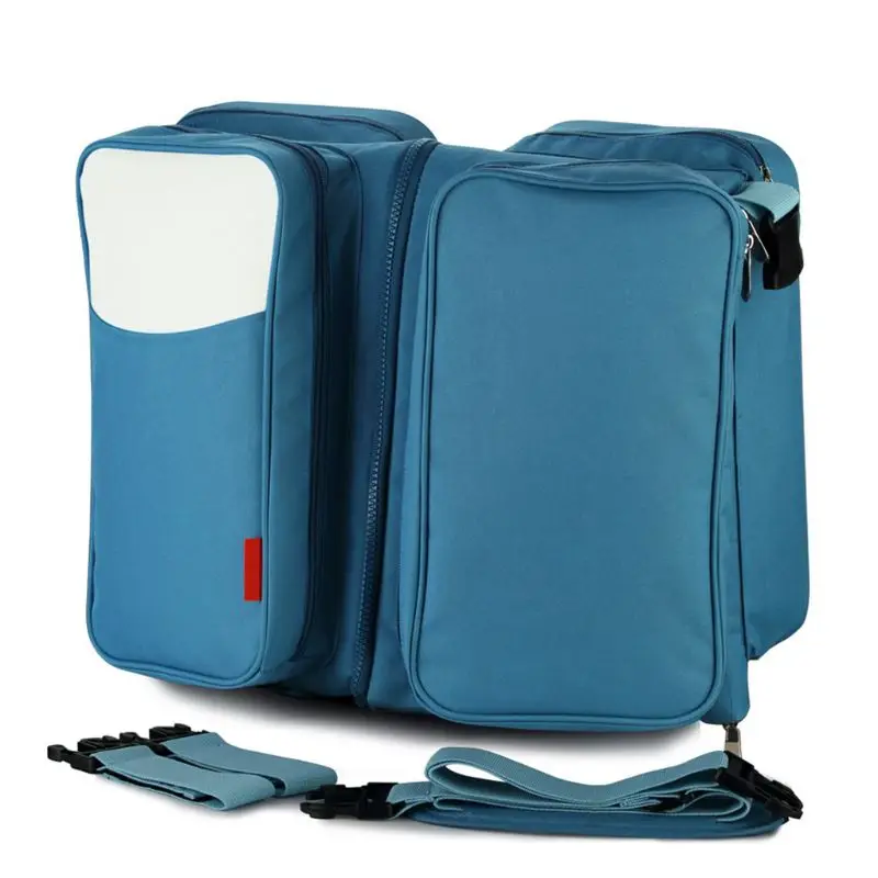 

3 In 1 Baby Bag Multi Function Organizer Diaper Foldable Travel Shoulder Nappy Bags for Mummy Dad