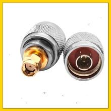 2 шт n-штекер к RP SMA Мужской(отверстие) RF коаксиальный переходник разъем