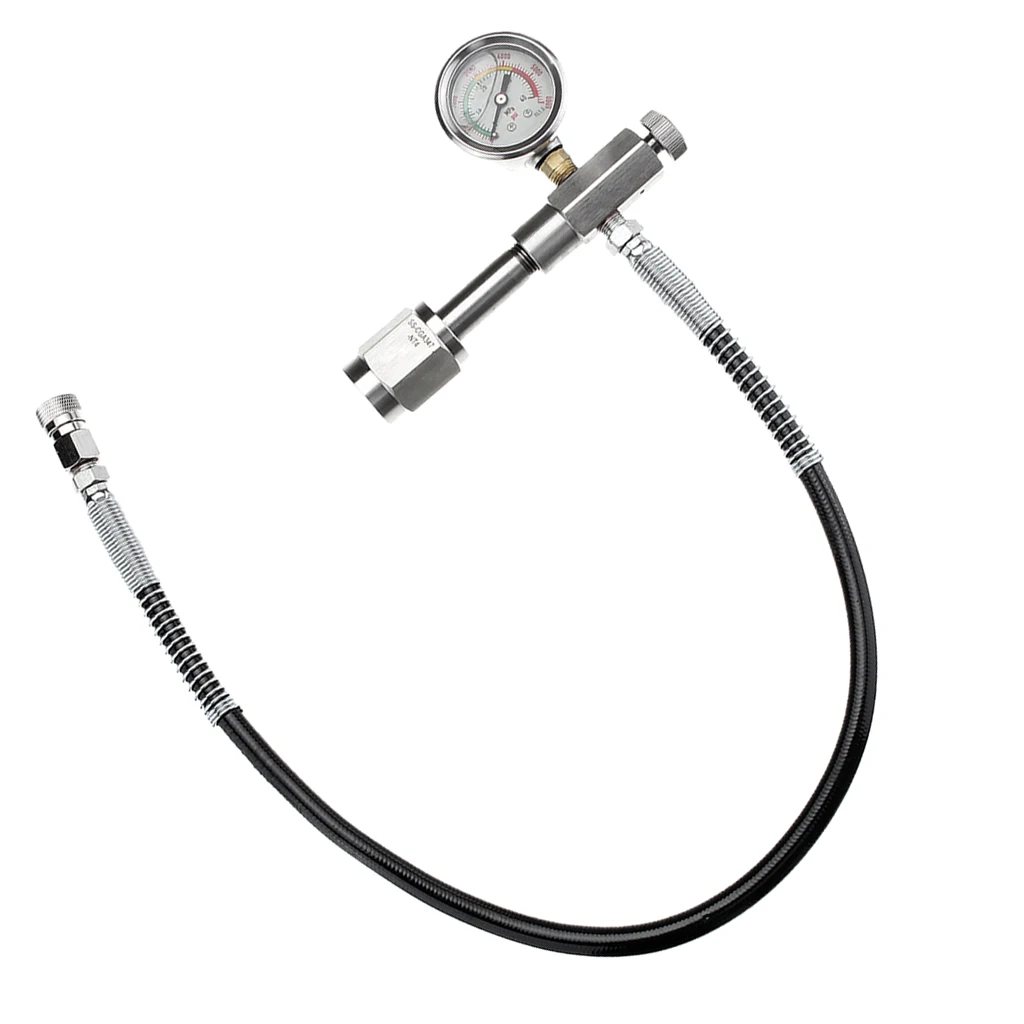 Paintball Fill Station HPA PCP Charging Adaptor 24inch Microbore Hose CGA347