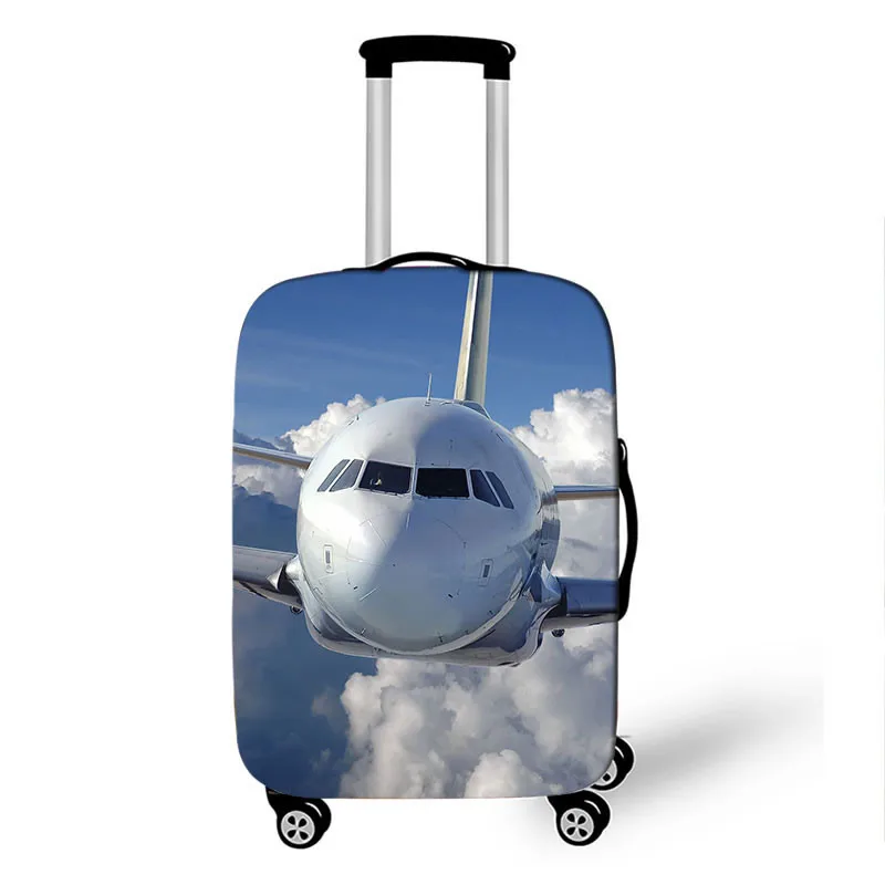 Чехол для чемодана с принтом животных, защитный чехол для багажа, утолщенный пылезащитный чехол, аксессуары, чемоданы, органайзер 18-32 дюйма - Цвет: 18
