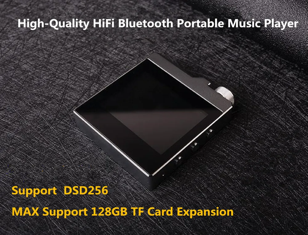 QNGEE X2 MP3 Bluetooth 4,1 без потерь DSD256 музыка HiFi 2,31 дюймов lcd музыкальный плеер максимальная поддержка 256 ГБ TF карта расширения