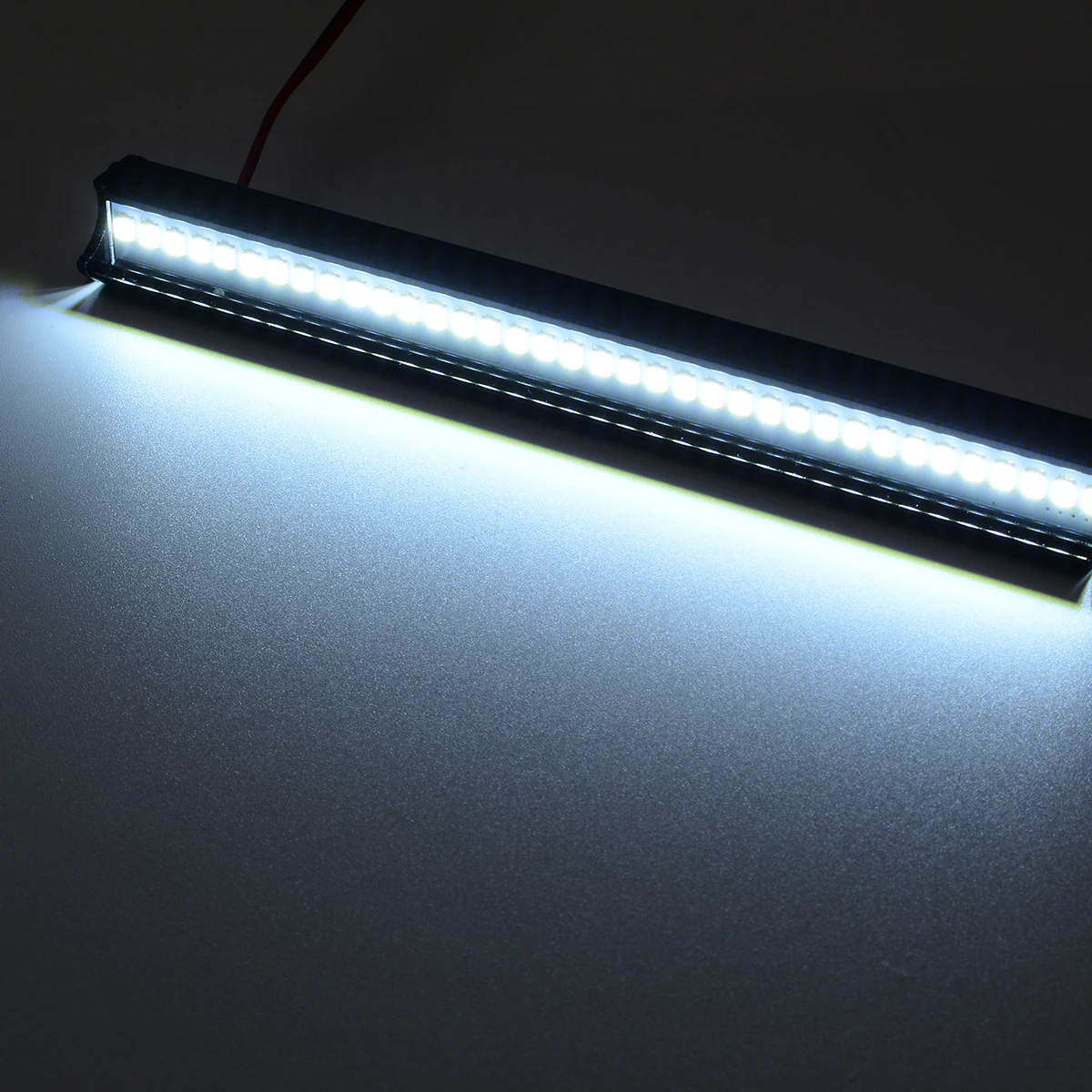 1 PC Super Bright 36 LED Roof Light Lamp Bar Metal RC Truck Crawler Roof Light For 1:10 RC Crawler Accessories