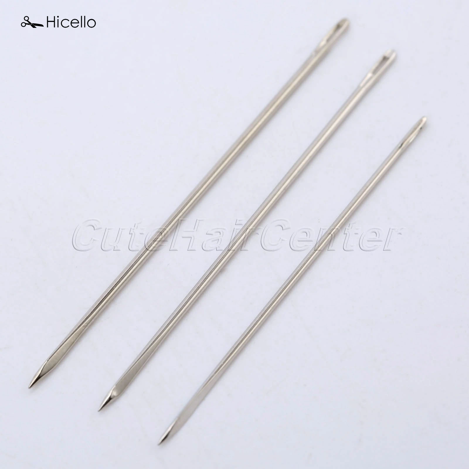 

Hicello 25Pcs/bag Triangular Needle DIY Manual Leather Hand Stitches Stainless Steel Leather Sewing Needles 4.7/4.5/4cm costura