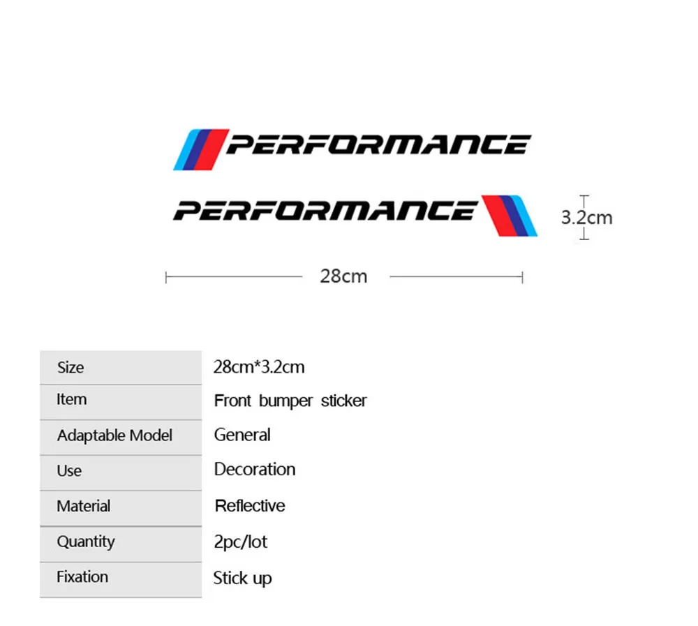 Стайлинга автомобилей M производительность сбоку юбка стикеры наклейки для BMW X1 X3 X5 X6 1 3 5 7 серии e90 e46 e39 e60 f30 f10 f20 f22 f34 g30