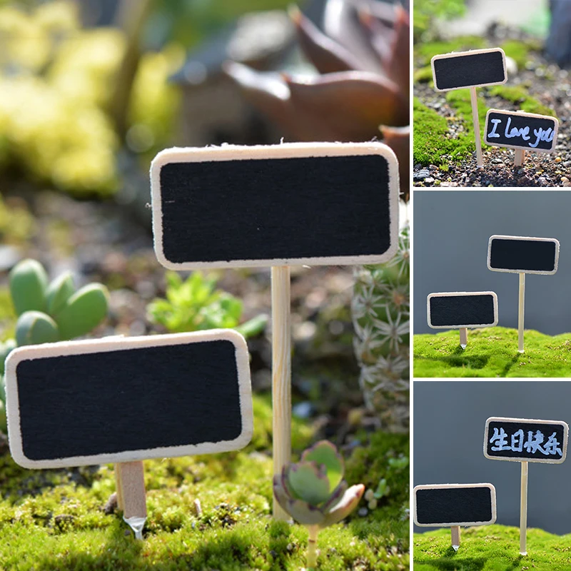 

Micro-landscape Small blackboard creative ornaments DIY Resin Design Craft Mini Fairy Garden Cottage Landscape