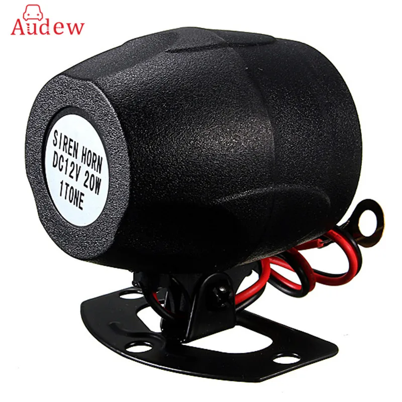 

Brand New 12V DC Car Van Truck Auto Bike Vehicle Alarm Warning Siren Horn Security Black