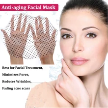 Natural Edelweiss Essence Anti-aging Face Facial Mask Sheets for Moisturizing Brightening and Whitening Skin Care 30ml/ 1PCS