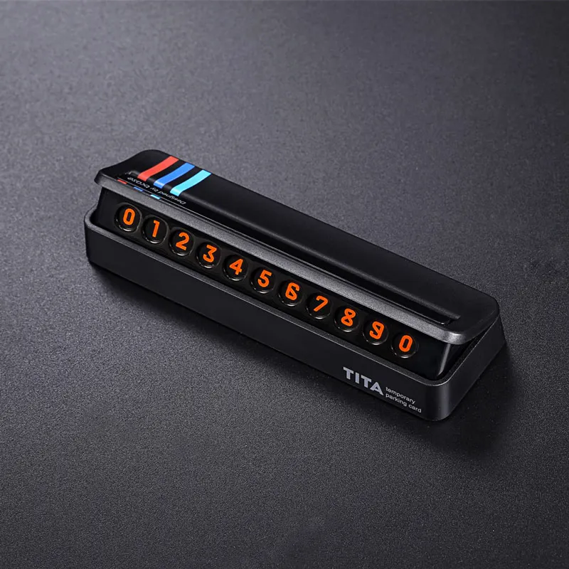 

Car Parking Card Stop Sign Telephone Number Card Plate Hidden Design For BMW 123457 Series X1 X3 X4 X5 X6 f15 f16 f30 f34 f48