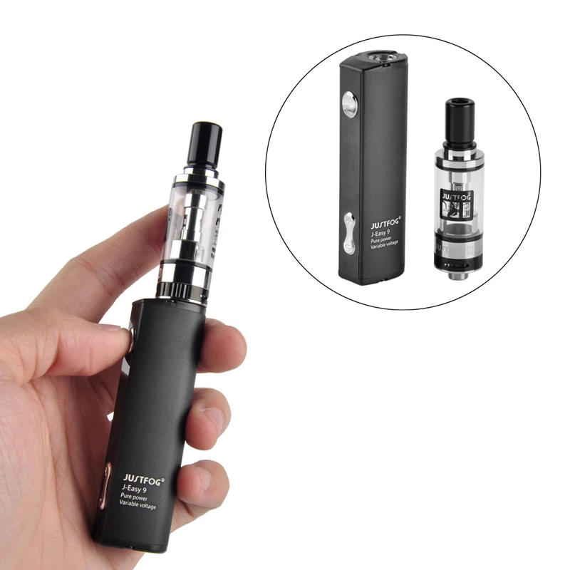 10 шт. justfog Q16 комплект 900 мАч VAPE pen Starter Kit с 2 мл justfog Q16 сигареты 1.6ohm катушки кальян испаритель e-сигареты комплект