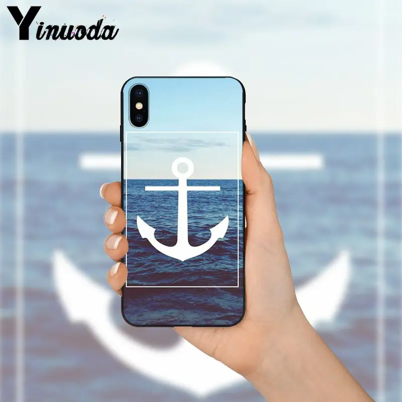 Anchor boat blue heart band