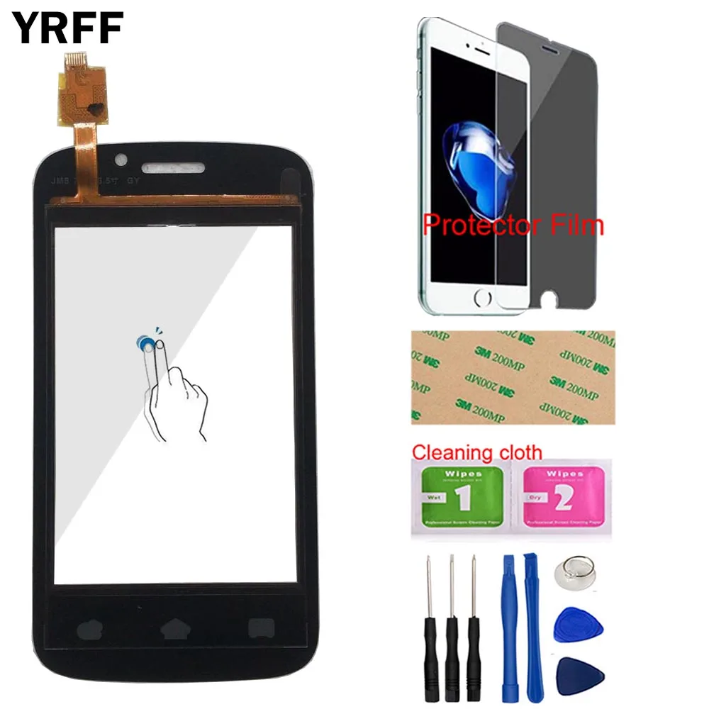 Сенсорная панель YRFF для мобильного телефона Fly IQ239 IQ 239 с дигитайзером сенсорного