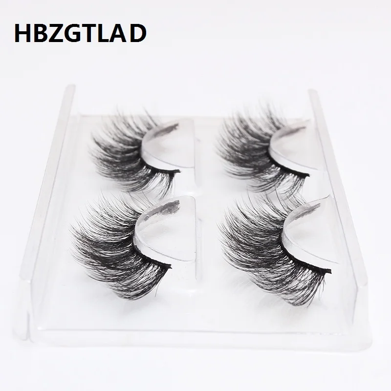

2pairs/pack HBZGTLAD Natural Long False Eyelash Full Strip Lashes Light Volume False Eyelashes Daily Lashes Make Up #759