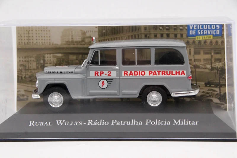 IXO Алтая 1:43 Весы сельских Willys Радио patrulha Policia Militar rp2 авто модели литой Игрушечные лошадки автомобиля