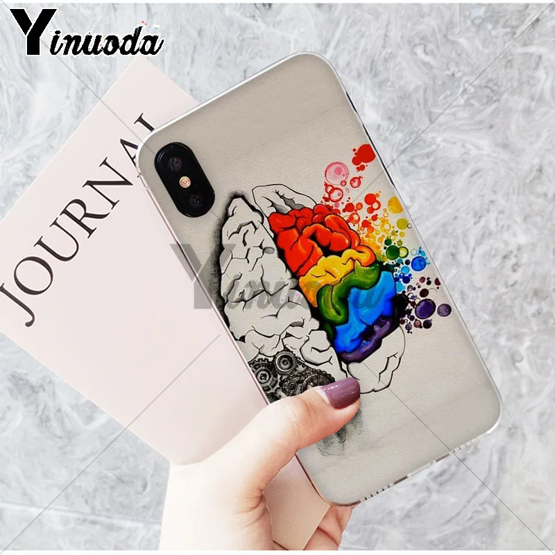 Yinuoda Medical Human Organs Brain Meridian Kidney Art TPU Phone Cover for iPhone X XS MAX 6 6S 7 7plus 8 8Plus 5 5S XR Yinuoda Medical Human Organs Brain Meridian Kidney Art TPU Phone Cover for iPhone X XS MAX 6 6S 7 7plus 8 8Plus 5 5S XR