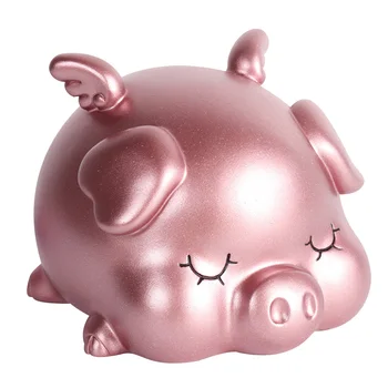 

Cute Vinyl Cartoon Piggy Bank Children Birthday Gift Modern Home Decoration Accessories Money Saving Box Money Box