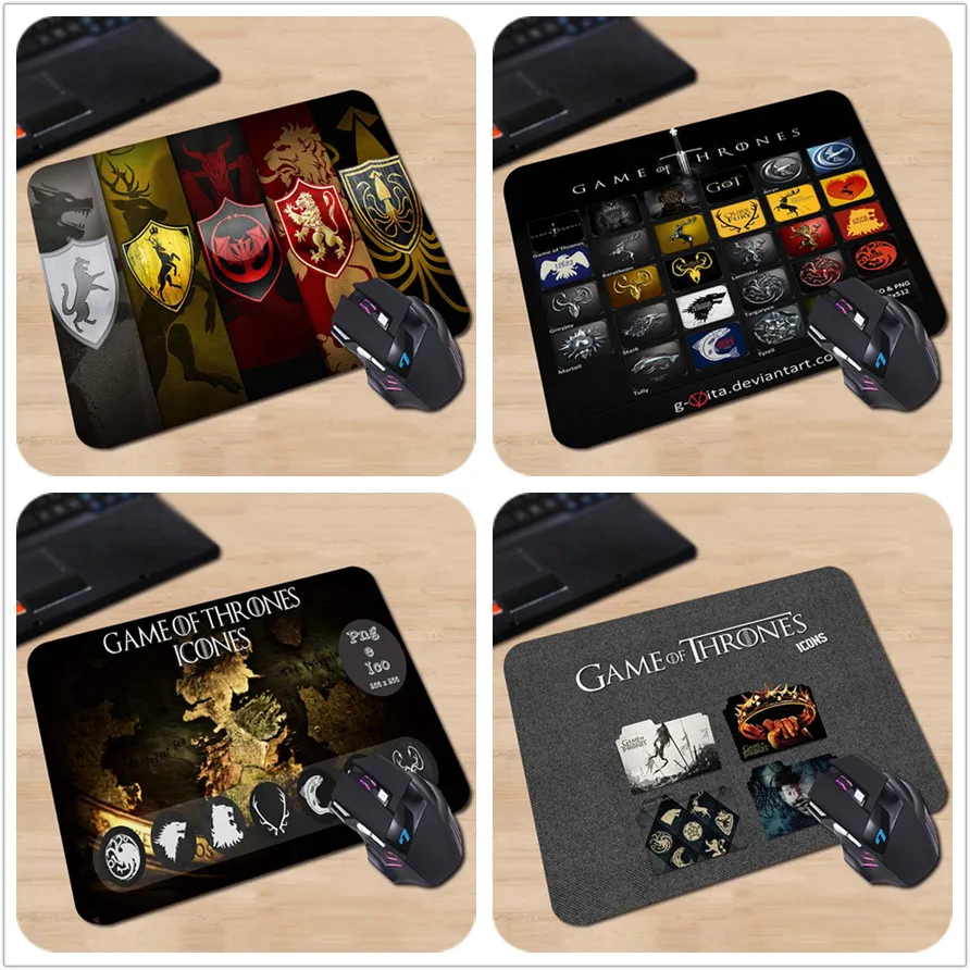 

Babaite Game of Thrones Icons Non-Skid Rubber Pad Gaming Pad Necessary Mouse Mat Mouse Pad