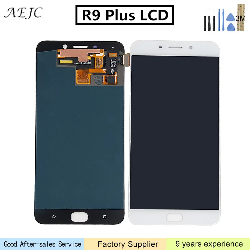 

6.0" Display Touch Screen For Oppo R9 Plus LCD Digitizer Assembly Replacement For OPPO R9 PLUS Touch Screen