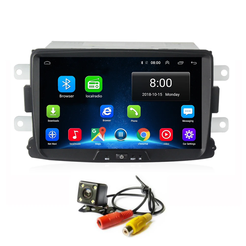 

Android 8.1 Car GPS Navigator Radio for Renault Duster Dacia Logan Sandero Captur Lada Xray 2 Dokker Head Multimedia Player