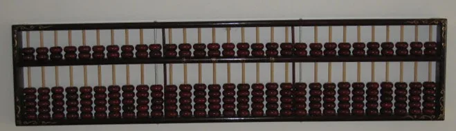 

black vintageBig decoration Abacus Chinse soroban 29 column for accountant ,bank tool in mathematic education xmf068
