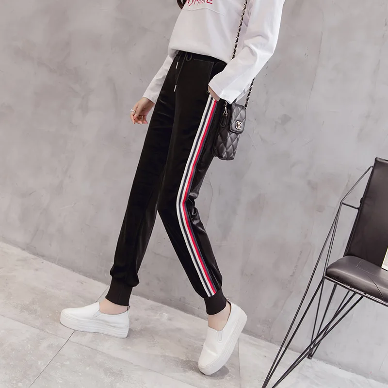 fleece harem pants
