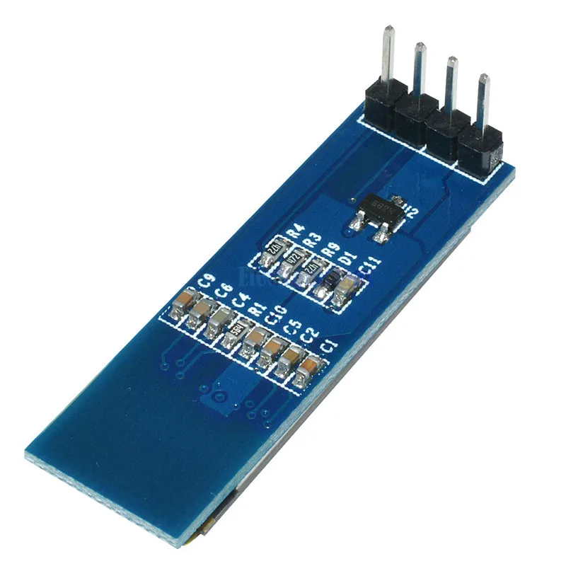 0 91 дюймов 128x32 IIC I2C синий осид ЖК дисплей Дисплей DIY модуль SSD1306 Драйвер IC DC 3 V 5 для