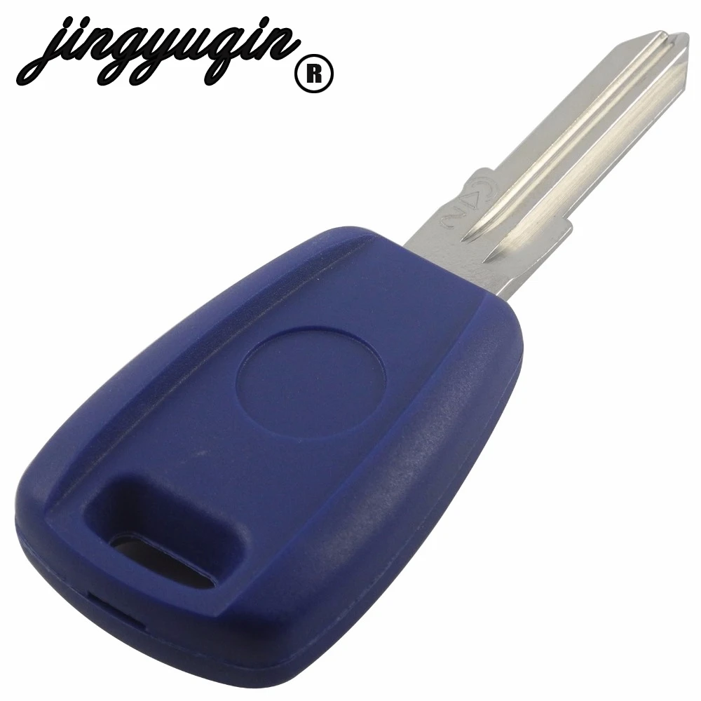 

jingyuqin Transponder Ignition Key without chip For FIAT Punto Stilo Seicento with Uncut Blade GT15R
