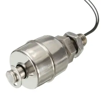 

Hot sale 0-220V DC Silver MINI LS4G Liquid Water Level Control Sensor Stainless Steel Float Switch 45mm Line 35CM 10W precise