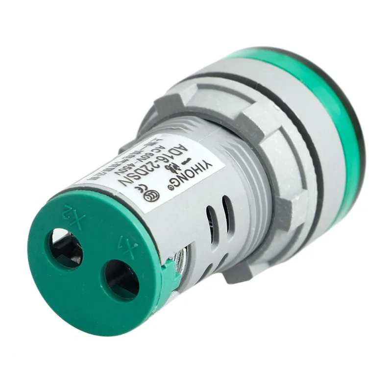 22 мм Цифровой дисплей Вольтметр с подсветкой Combo AC 60 V 450 Индикатор|display voltmeter|digital