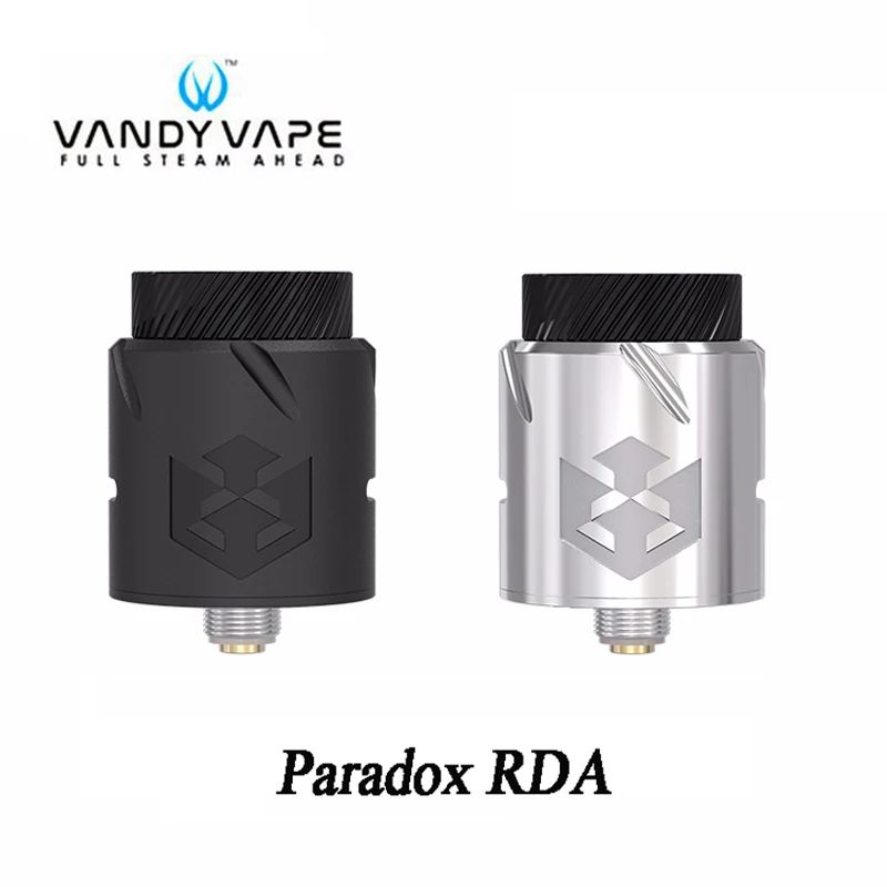 Оригинальный Vandy Vape Paradox RDA Tank 1 5 мл DIY & 510/810/PEI капельный наконечник для бокс мод