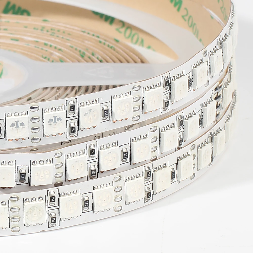 120LEDs/m LED strip 5050 RGB 5M DC12V Super Bright 5050 LED Flexible Strip Light RGB IP20 / IP65