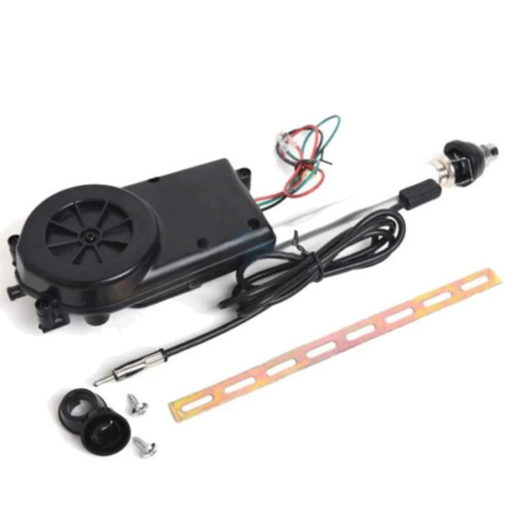 Universal 12V font b Car b font Automatic Antenna Aerial Kit Auto AM FM font b