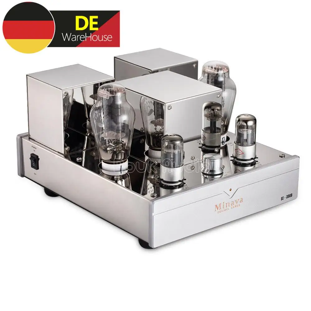 

Nobsound Hi-end 300B Valve Tube Amplifier Integrated HiFi Stereo Single-Ended Power Amp Audiophiles