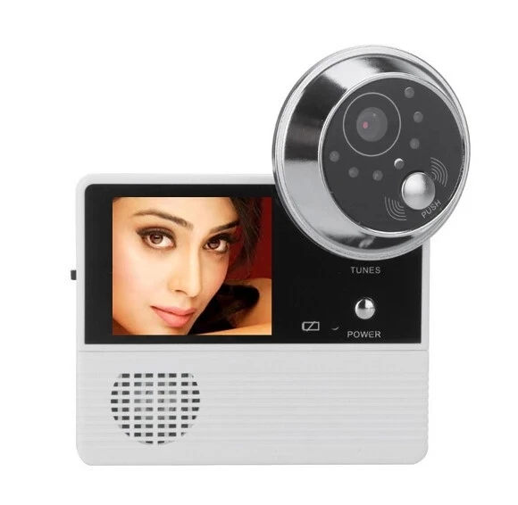 

2.4 Inch 0.3 Mega-Pixels Video Door Phone 120 Degree View Angle 32 Music Optional Peephole Viewer