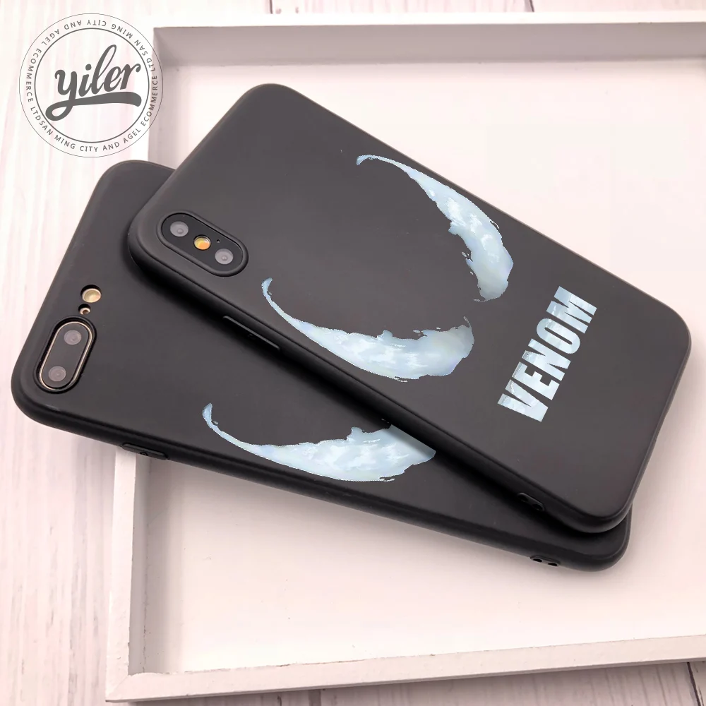 Venom для Fundas iPhone 11 Pro XS Max чехол для iPhone 8 Plus XR Coque чехол для iPhone 5S 6 7 Plus SE X 11 чехол для телефона