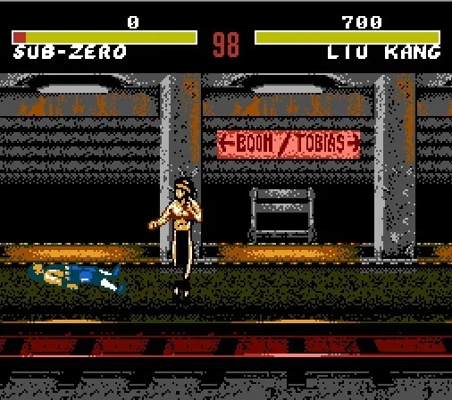 Карточка Mortal Kombat 3 для 72 контактного 8 битного игрового плеера| |