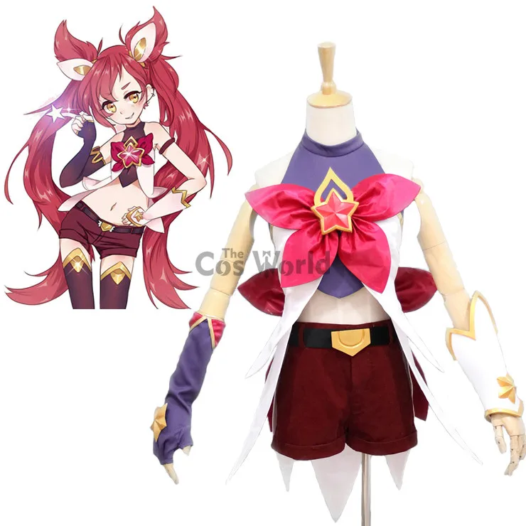 

LOL Star Guardian Jinx Skins the Loose Cannon Dress Uniform Outfit Cosplay Costumes