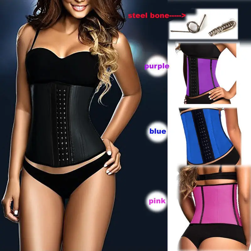 Corset 100 Latex Waist Trainer Women Waist Cincher Slimming Shaper