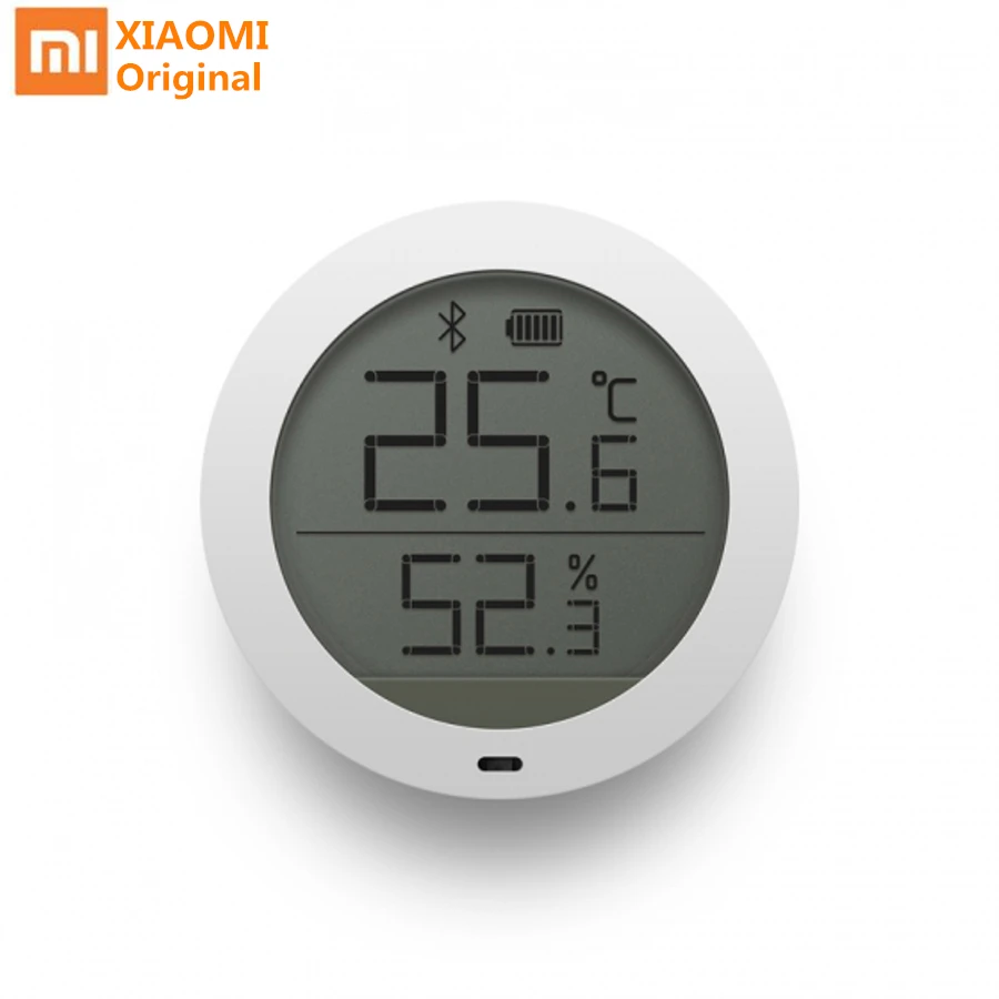 

Original Xiaomi Mijia Smart Bluetooth Temperature Humidity Sensor MI Digital Thermometer with LCD Screen Mi Smart Home