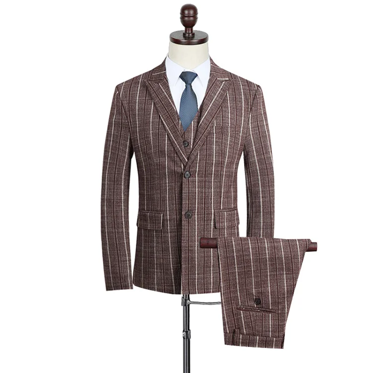 three pieces men suits
