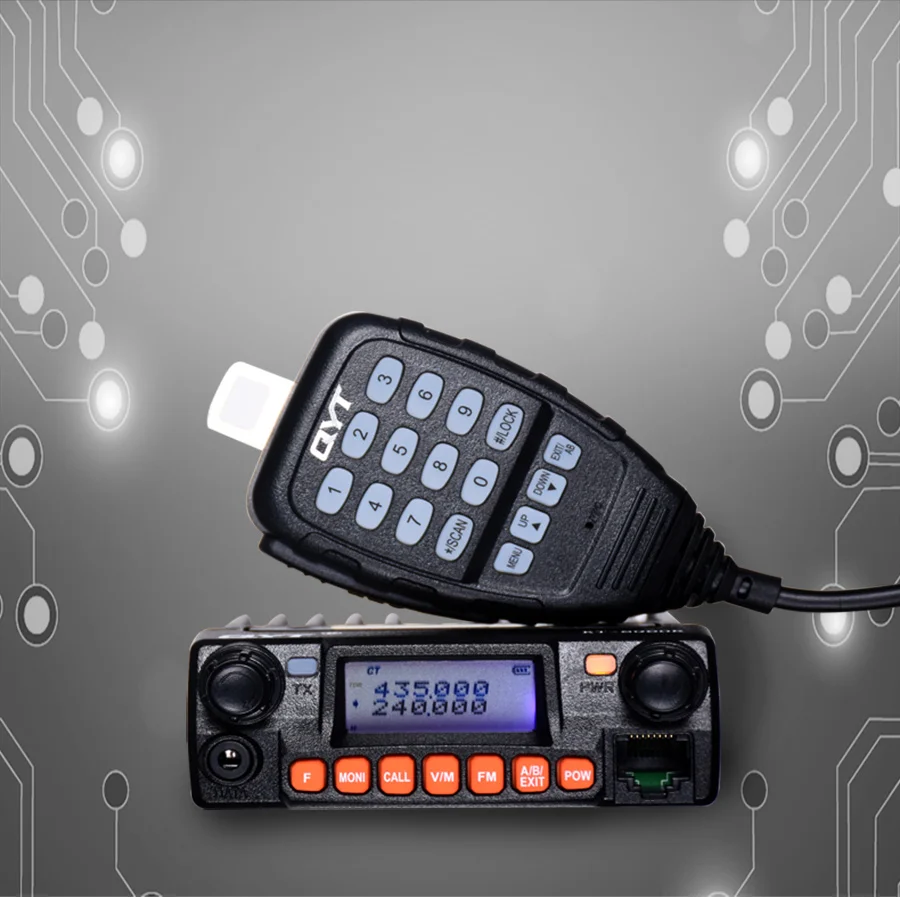 2018 QYT KT-8900R автомобильный трансивер VHF/UHF трехдиапазонный 25 Вт 200CH Обновление от 8900D мобильное радио + телевизионные антенны Зажим для ремня