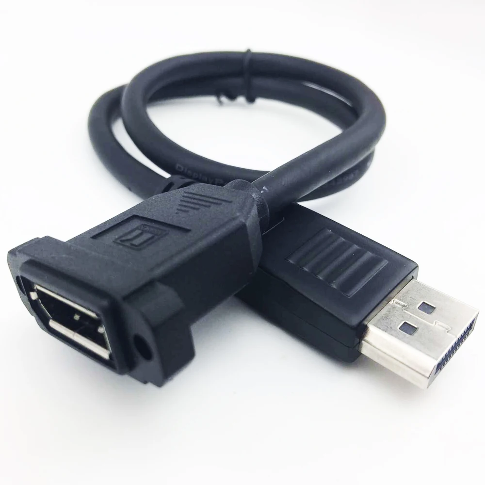 4K Displayport 1 2 Удлинительный кабель 0 5 м DP штекер к женскому 4 K/60Hz K/144Hz для HP Dell и многое