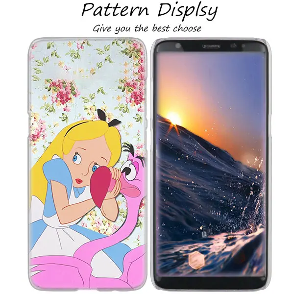MLLSE Алиса в стране чудес мультфильм горячий жесткий чехол для samsung Galaxy S10 Lite S9 S8 плюс S7 S6 край S5 S4 мини-крышка